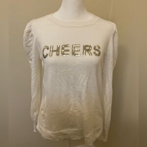 1. State White Knit Top